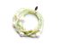 Kristallarmband "Crystal Pearl Wrap" 5 Stränge mit Süßwasserperle grün
